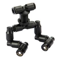 Reptiles Terrarium Double Nozzle Fogger Mist Sprinkler 360Degree Adjustable Aquarium 1pcs