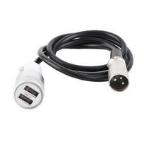 Wheelchair Joystick Controller Charging Cable Electric Motor Power Fast Charging Line Accessory 12‑2