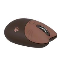MOFII   2.4G Wireless Silent Mouse in the Shape of a Cat: A Portable Mouse for Both Left and Right Hands