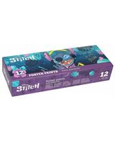 Guašas DISNEY Stitch Blue, 12 spalvų po 20 ml