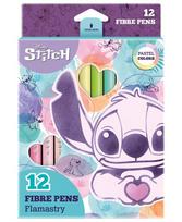 Flomasteriai DISNEY Stitch Pastel, 12 vnt.