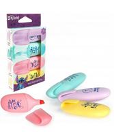 Vaikiškas žymeklių rinkinys DISNEY Stitch Pastel, 4 spalvos