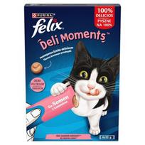 PURINA Felix Deli Moments Salmon - skanėstas katėms - 4x10g