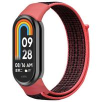 Beline Mi Band 9/8 NylonLoop strap red/black/red-black