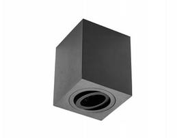 Lubinis šviestuvas Paviršinis šviestuvas SENSA, aliuminis, 90x90x115, IP20, maks. 50 W, kvadratinis, juodas k