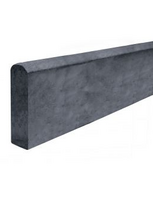 Tvoros pamatas tiesus lygus, betoninis 2500x200x50 mm, grafitinis