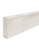 Tvoros pamatas tiesus lygus, betoninis 2980x200x60 mm, baltas