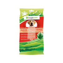 Bogar Clean Fresh drėgnos servetėlės šunims, 15 vnt.