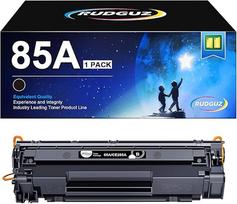 RUDGUZ CE285A 85A Toneris suderinamas su HP 85A, skirtas HP Laserjet P1102W Toneris juodas P1102 M121212NF M1132MFP M1217NFW M121212 M1132 M1210 M1210MFP P1109 (juodas, 1 pakuotė)