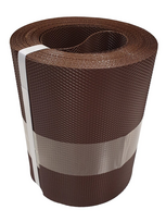 Segmentinė tvoros juosta Mikko 35 x 0,19 m (550 g/m²) RAL8017 (Ruda)