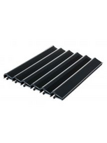 Tvoros juostos PP klipsai Mikko (20 vnt) 190 mm RAL7016 (Pilka)
