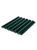 Tvoros juostos PP klipsai Mikko (20 vnt) 190 mm RAL6005 (Žalia)