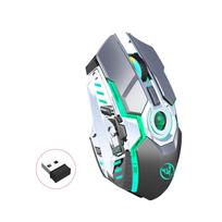 Wireless Rgb Gaming Mouse Rechargeable 2400dpi Adjustable Ergonomic Computer Mouse 2.4ghz Charging Game Mice For Pc pilka