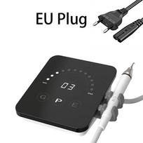Dantų daugiafunkcis skaleris Ultragarsinis skaleris Dantistas Nešiojamas Valymas Patobulintas Visiškai jutiklinis ekranas EU Plug juoda