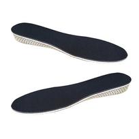 2-5cm atminties putplasčio vidpadžiai batams Vyriški pakylantys šablonai Kvėpuojantys prakaitą sugeriantys vidpadžiai pėdoms Bėgimo aksesuaras 2cm height juoda