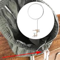 Siūlų įvėrimo į kelnes įrankis su spaustuku, lengvai naudojamas 20 cm Diameter