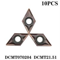 Karbido įdėklai 10 vnt. 12x7x2mm DCMT070204 DCMT21.51