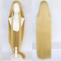 Rapunzel Cosplay Perukas Filmo Tangled Princesė Ilgas Šviesus Tiesus Karščiui Atsparus Sintetinis Plaukas Vaidmenų Žaidimas Anime Perukai + Peruko Kepuraitė One Size
