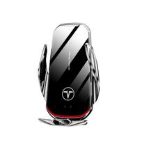 30W Greitas Belaidis Įkroviklis Automatinis Gnybtas Automobilinis Telefono Laikiklis Įkroviklis Su Magnetine Galvute Universalus Telefonui as picture sidabras