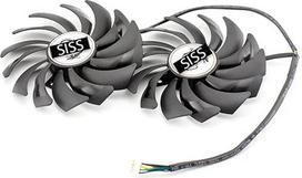 Aušinimo ventiliatorius vaizdo plokštės aušintuvui, suderinamas su MSI GTX 1080TI GAMING TWIN FROZR GTX1070 GAMING GTX1060-GAMING Radeon RX 470-480 RX570-580 PLD10010B12HH 4Pin vaizdo plokštės aušintuvo ventiliatorius