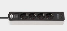 Buitinis ilgintuvas BRENNENSTUHL ECOLOR, 4 vt., 2USB C, 1,5m