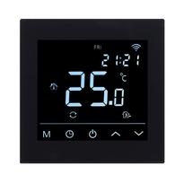Termostatas HEATCOM HC91 Wi-Fi, juodas