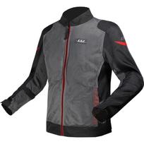 LS2 AIRY EVO Vyriška vasarinė striukė (spalva: pilka/juoda/raudona) - dydis XL