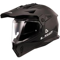 LS2 MX702 PIONEER II MATT BLACK šalmas S
