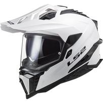 LS2 MX701 EXPLORER SOLID ŠALMAS BALTAS S