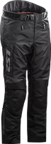 LS2 NIMBLE Vyriškos neperšlampamos turistinės motociklininko kelnės, juodos, 3XL
