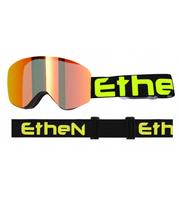 ETHEN MAG04 magnetiniai akiniai juoda-geltonas logo