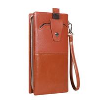 Verslo piniginė Retro didelės talpos vyriška universali dvigubai lankstoma rankinė, elegantiška ir būtina kasdienėms verslo kelionėms (20cm<Max Length<30cm)