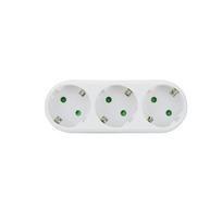 16a ES Kištuko Keitiklis 3500w 250v Maitinimo Konversija 1 Lizdas į 3 Lizdus Išmanusis Namas Nešiojama Sieninė Rozetė Tinka Kelionėms ir Namams 1 Out 3 Socket-1pcs