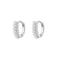 Personality Trend Pearl Earrings Versatile Niche Light Luxury Versatile Earrings Women's Autumn and Winter Earrings Source
