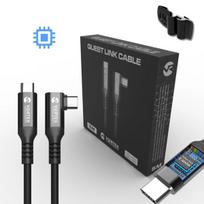 "VortexVR" kabelis 5 m USB-C (Fast charging) + tvirtinimo elementas | META QUEST LINK