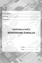 Siunčiamųjų raštų (dokumentų) registravimo žurnalas, A4, 40 lapų