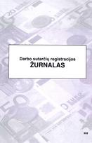 Darbo sutarčių registravimo žurnalas, A4, 12 lapų