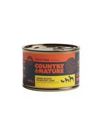 COUNTRY&NATURE Šlapias maistas be grūdų - elniena su spanguolėmis 410 g