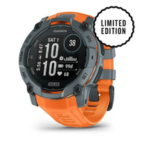 Laikrodis GARMIN Instinct 3, 50 mm, SOLAR, oranžinis