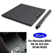W166 Puodelio Laikiklio Stumdomas Dangtelio Apvadas Centrinis Ruloninis Dangtelis Pakeitimas Benz ML GL GLE GLS 2012 2013 2014 2015 2016 juoda