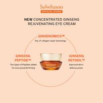 Sulwhasoo koncentruotas ženšenio atnaujinantis paakių kremas 15ml +ATITINKAMA DOVANA orange