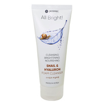 Jkosmec All Bright valomosios veido putos su sraigių sekretu ir hialurono rūgštimi, 180ml