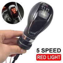 5 ir 6 greičių Led pavarų perjungimo rankenėlė automobilio rankinio perjungimo svirties svirties galvutės rankena, skirta „Vauxhall“ / „Buick“ / „Opel“ / „Astra Insignia“ Red Light 5 Speed