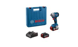 Smūginis veržliasukis Bosch GDS 18V-350 Professional; 18 V; 2x4,0 Ah akum. + L-Case