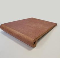 Plytelė laiptų pakopai Gres Aragon, 24,4x33x1,8 cm, terakotos spalvos, 6 vnt.