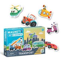Edukacinis magnetinis žaidimas - dėlionė Transportas 1