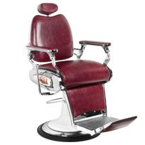 Kirpyklos kėdė Barber Chair Gabbiano Moto Style Bordo