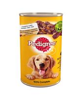 PEDIGREE Adult 1200 g - drėgnas visavertis ėdalas suaugusiems šunims su vištiena ir morkomis želė