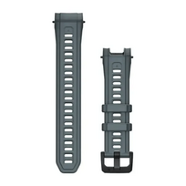 Silikoninis dirželis Garmin Instinct 3 45 mm laikrodžiui, 22 mm, pilkas