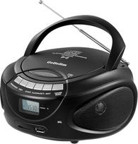 "G Keni" nešiojamasis CD grotuvas "Boombox" su "Bluetooth", AM/FM radiju, CD Boombox" su USB, SD, MMC įrenginiais, "Aux" įvestimi, ausinių lizdu, stereofoninio garso stiprumu, LCD ekranu, maitinimo šaltiniu ir akumuliatoriumi